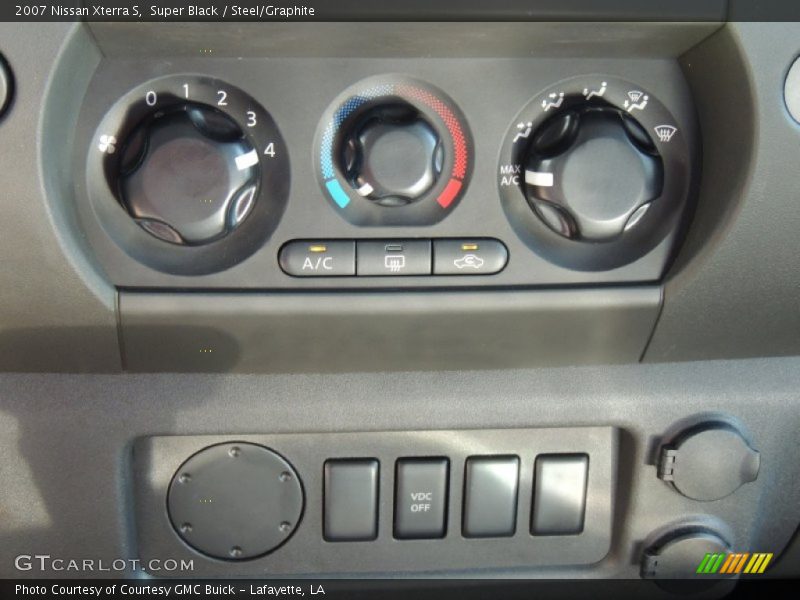 Super Black / Steel/Graphite 2007 Nissan Xterra S