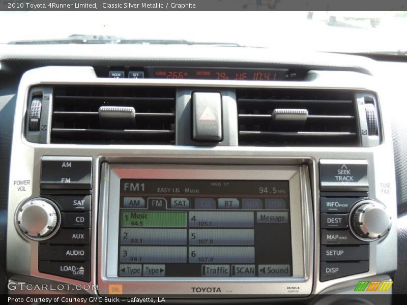 Classic Silver Metallic / Graphite 2010 Toyota 4Runner Limited