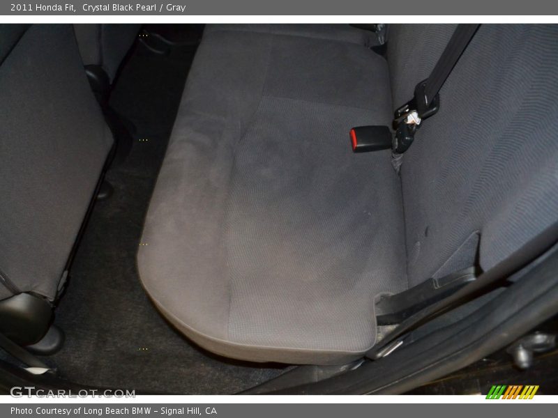Crystal Black Pearl / Gray 2011 Honda Fit