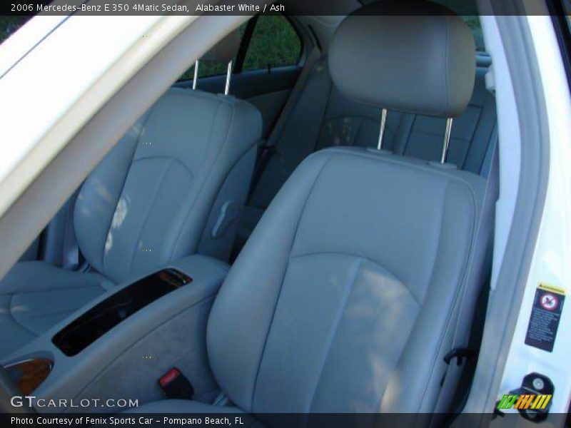 Alabaster White / Ash 2006 Mercedes-Benz E 350 4Matic Sedan