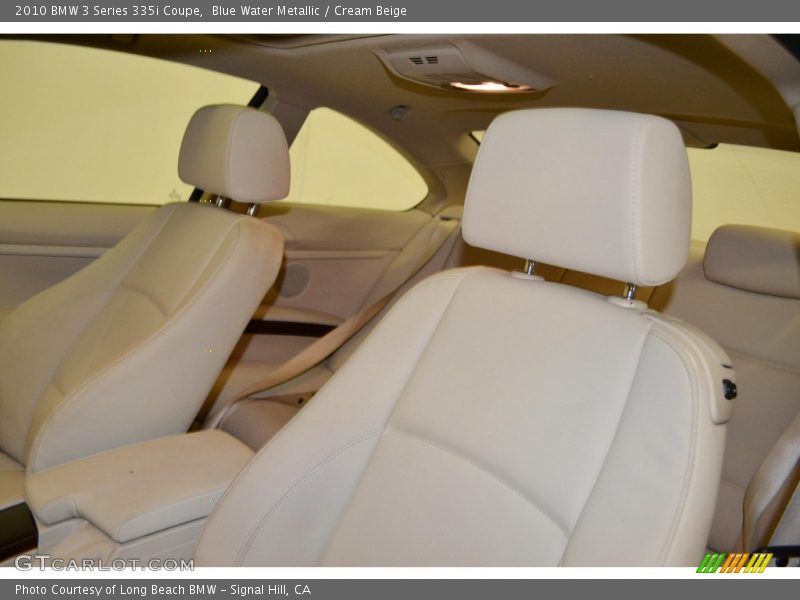 Blue Water Metallic / Cream Beige 2010 BMW 3 Series 335i Coupe