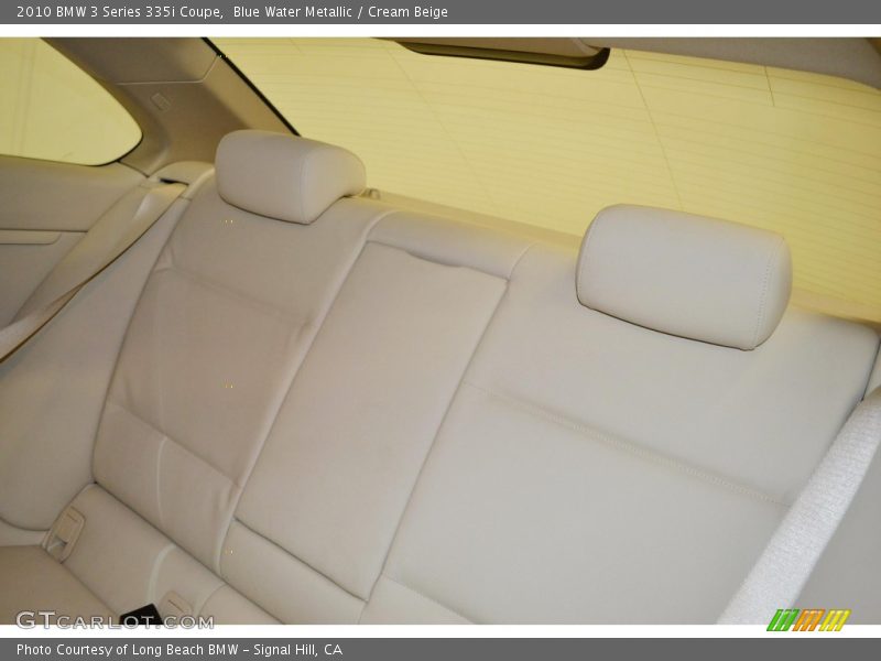 Blue Water Metallic / Cream Beige 2010 BMW 3 Series 335i Coupe