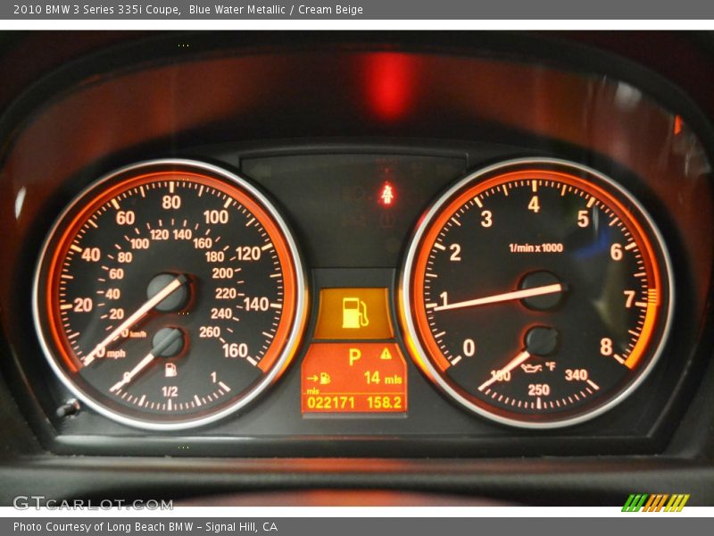  2010 3 Series 335i Coupe 335i Coupe Gauges