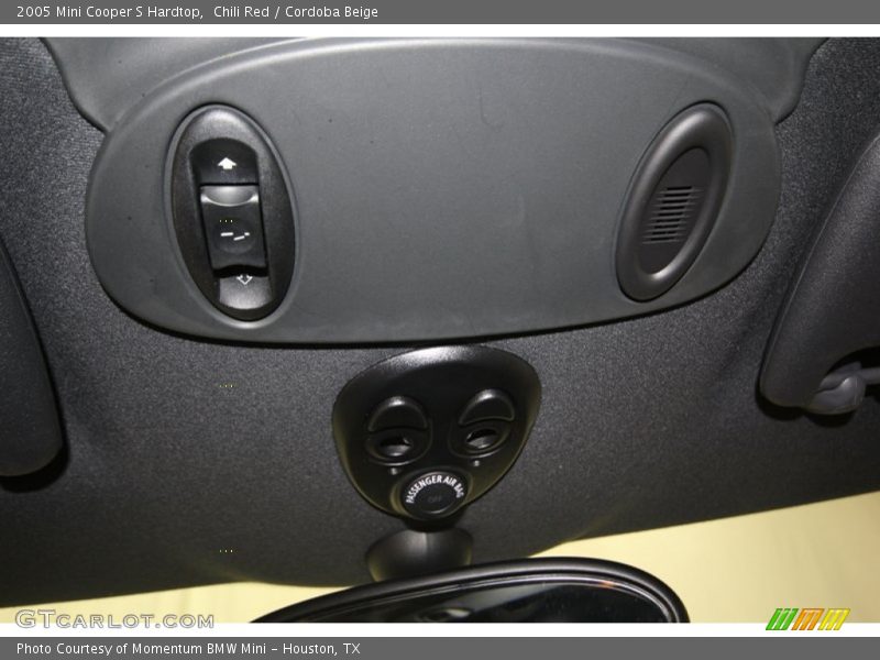 Chili Red / Cordoba Beige 2005 Mini Cooper S Hardtop