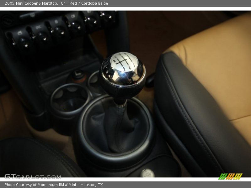 Chili Red / Cordoba Beige 2005 Mini Cooper S Hardtop