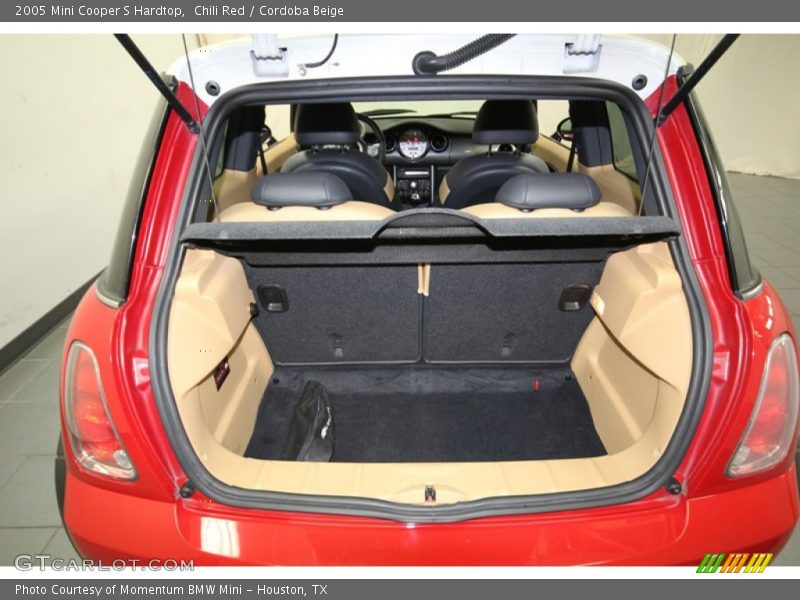  2005 Cooper S Hardtop Trunk