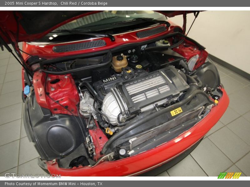  2005 Cooper S Hardtop Engine - 1.6 Liter Supercharged SOHC 16-Valve 4 Cylinder