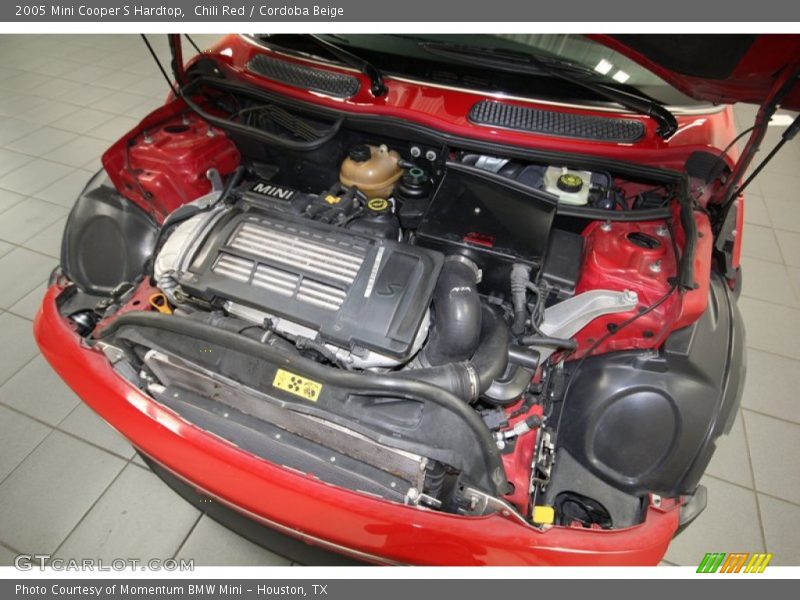  2005 Cooper S Hardtop Engine - 1.6 Liter Supercharged SOHC 16-Valve 4 Cylinder