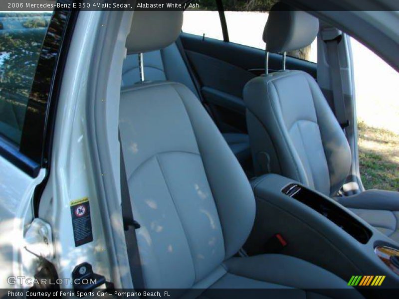Alabaster White / Ash 2006 Mercedes-Benz E 350 4Matic Sedan