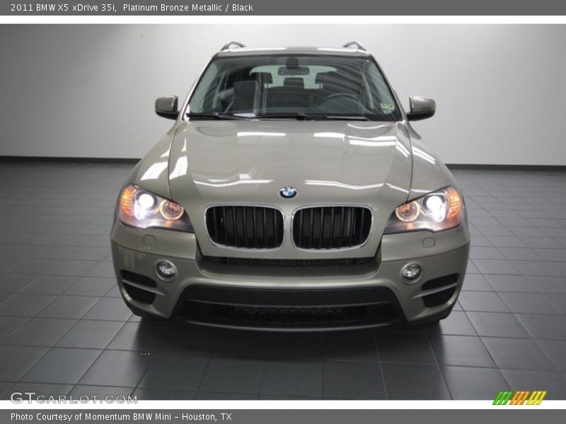 Platinum Bronze Metallic / Black 2011 BMW X5 xDrive 35i