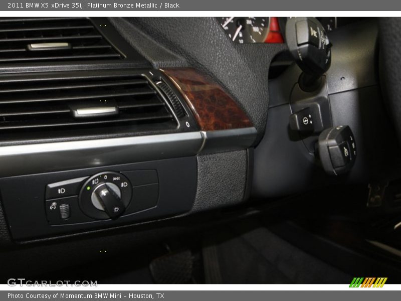 Platinum Bronze Metallic / Black 2011 BMW X5 xDrive 35i