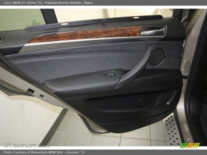 Platinum Bronze Metallic / Black 2011 BMW X5 xDrive 35i