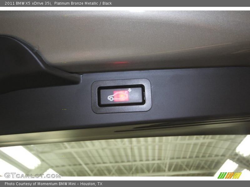 Platinum Bronze Metallic / Black 2011 BMW X5 xDrive 35i