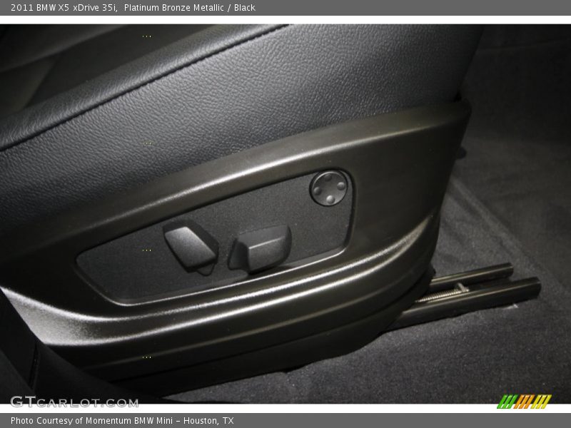 Platinum Bronze Metallic / Black 2011 BMW X5 xDrive 35i