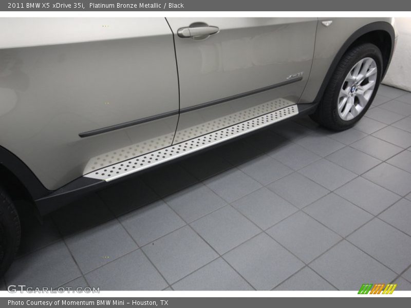 Platinum Bronze Metallic / Black 2011 BMW X5 xDrive 35i