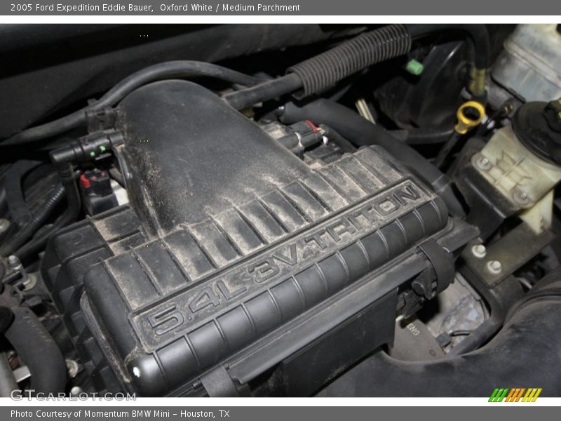 Oxford White / Medium Parchment 2005 Ford Expedition Eddie Bauer