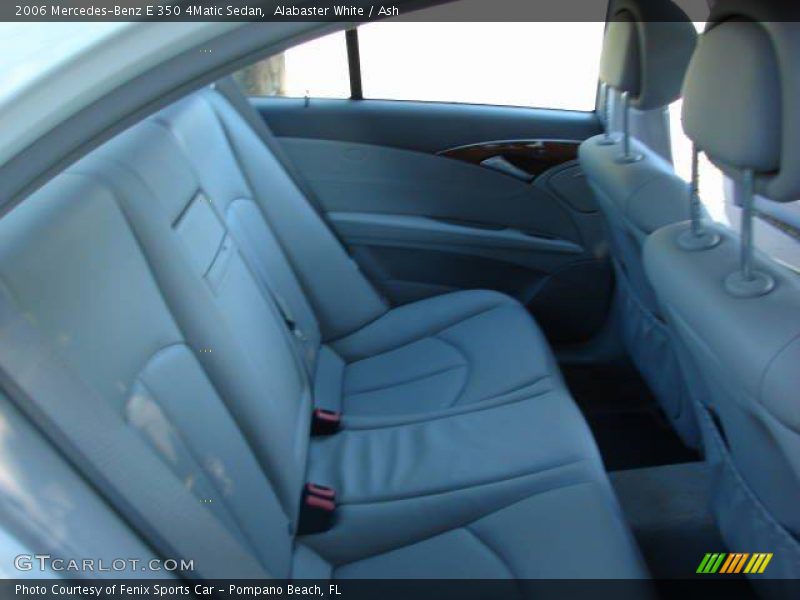 Alabaster White / Ash 2006 Mercedes-Benz E 350 4Matic Sedan