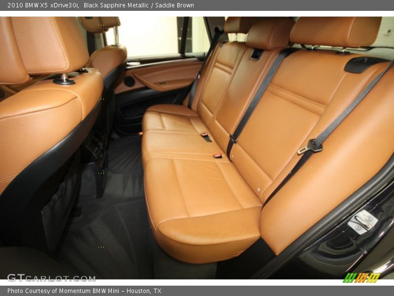 Black Sapphire Metallic / Saddle Brown 2010 BMW X5 xDrive30i