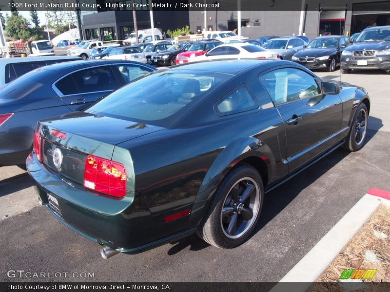  2008 Mustang Bullitt Coupe Highland Green Metallic