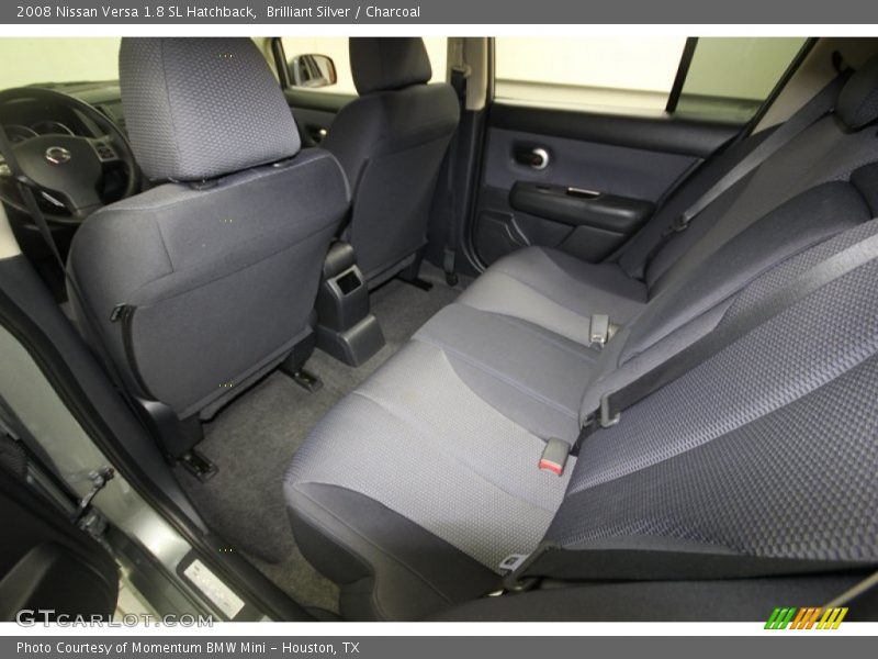 Brilliant Silver / Charcoal 2008 Nissan Versa 1.8 SL Hatchback