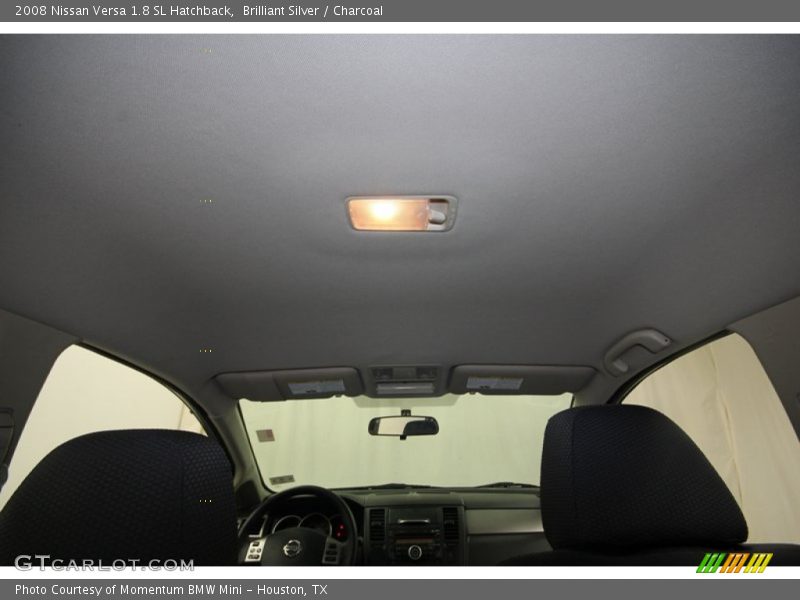 Brilliant Silver / Charcoal 2008 Nissan Versa 1.8 SL Hatchback