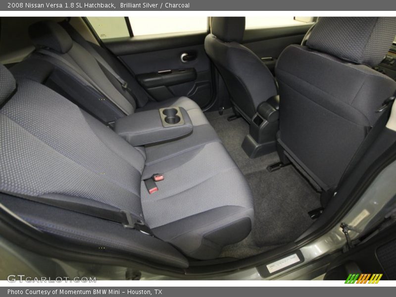 Brilliant Silver / Charcoal 2008 Nissan Versa 1.8 SL Hatchback
