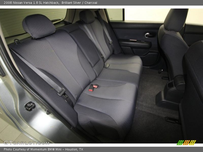 Brilliant Silver / Charcoal 2008 Nissan Versa 1.8 SL Hatchback