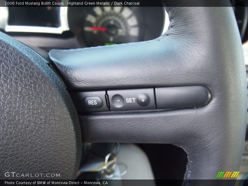 Controls of 2008 Mustang Bullitt Coupe