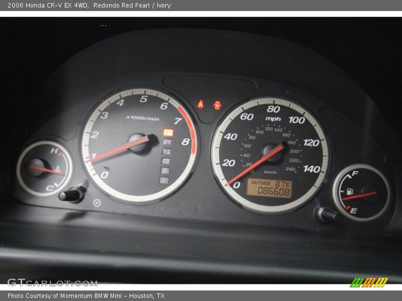  2006 CR-V EX 4WD EX 4WD Gauges