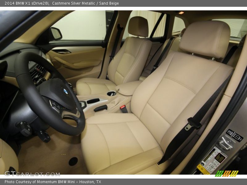 Front Seat of 2014 X1 sDrive28i