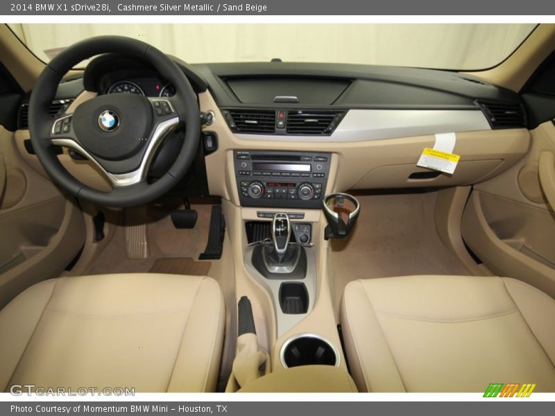 Dashboard of 2014 X1 sDrive28i
