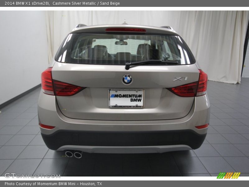 Cashmere Silver Metallic / Sand Beige 2014 BMW X1 sDrive28i
