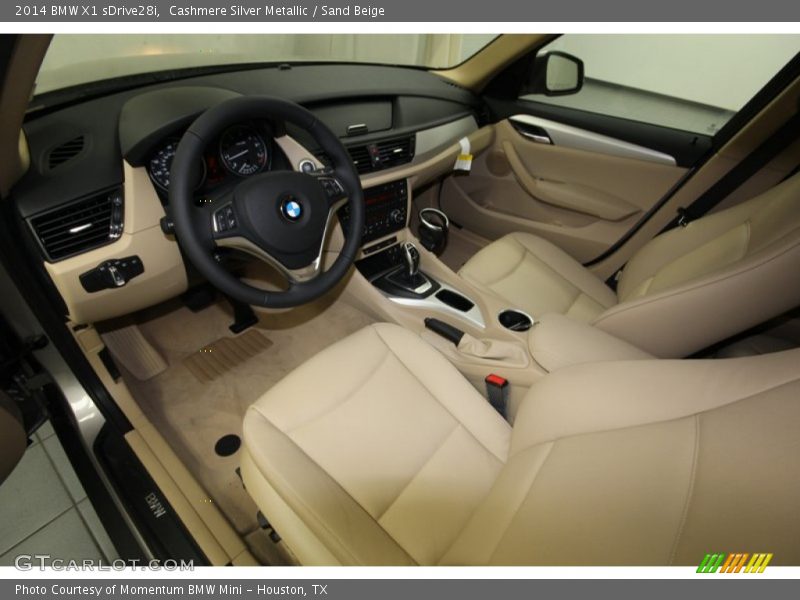  2014 X1 sDrive28i Sand Beige Interior