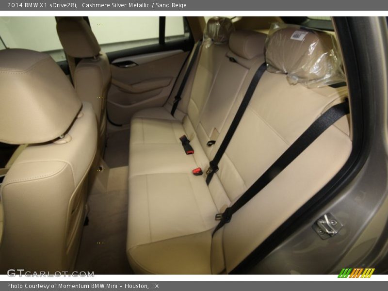 Rear Seat of 2014 X1 sDrive28i