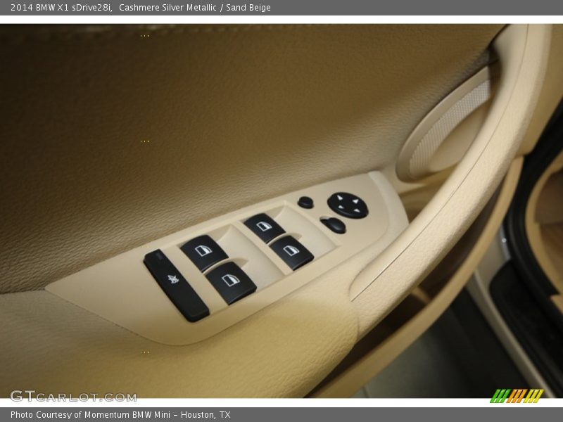 Cashmere Silver Metallic / Sand Beige 2014 BMW X1 sDrive28i