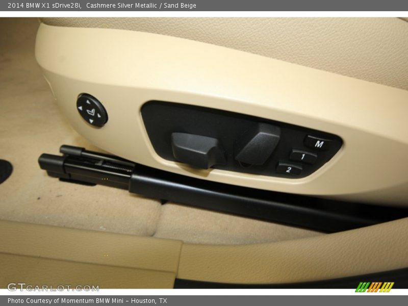 Cashmere Silver Metallic / Sand Beige 2014 BMW X1 sDrive28i