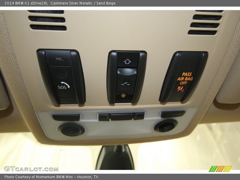 Cashmere Silver Metallic / Sand Beige 2014 BMW X1 sDrive28i