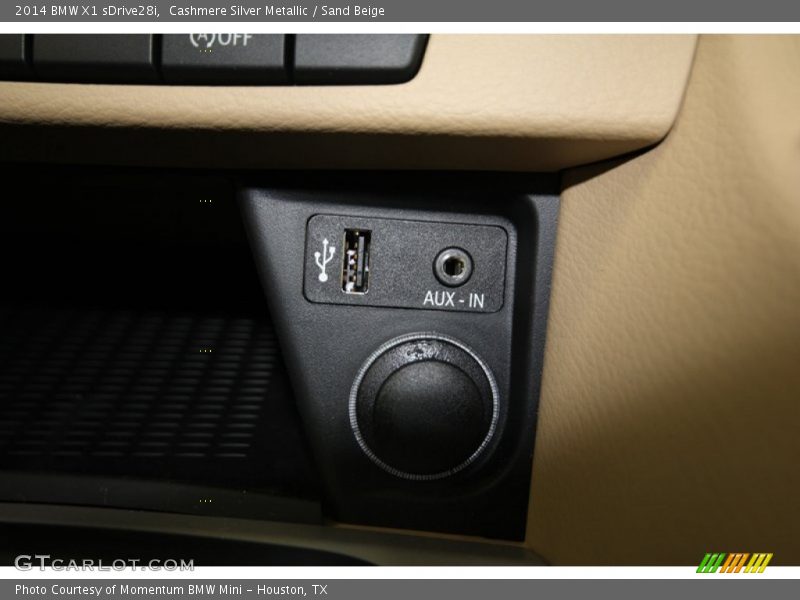 Cashmere Silver Metallic / Sand Beige 2014 BMW X1 sDrive28i