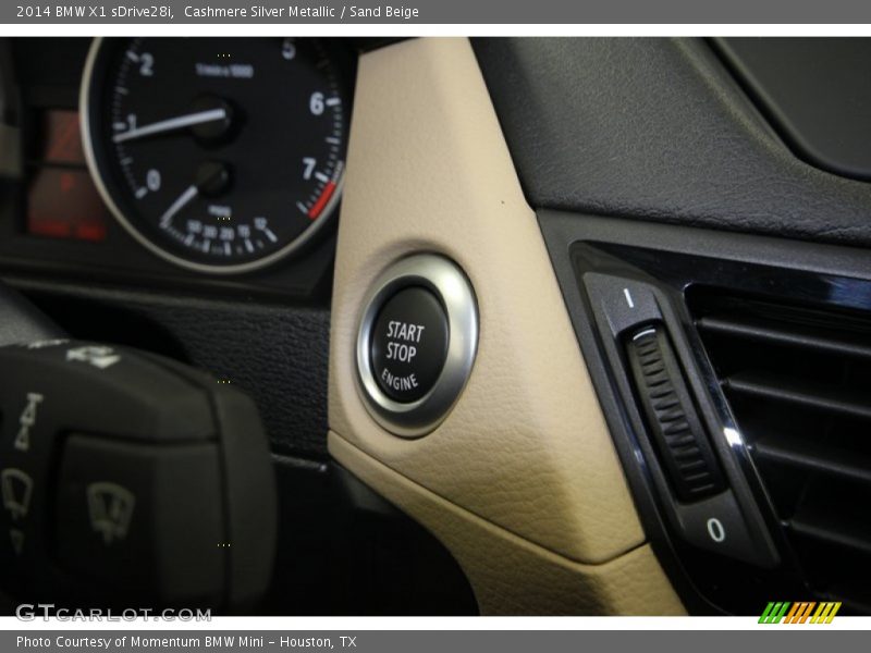 Cashmere Silver Metallic / Sand Beige 2014 BMW X1 sDrive28i