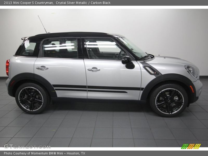 Crystal Silver Metallic / Carbon Black 2013 Mini Cooper S Countryman