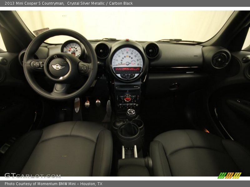 Crystal Silver Metallic / Carbon Black 2013 Mini Cooper S Countryman