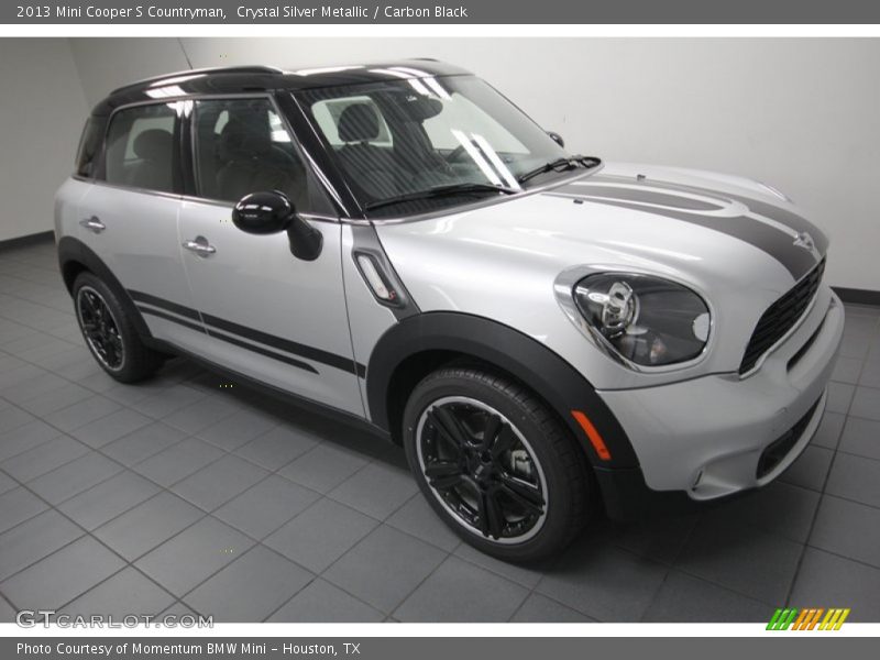 Crystal Silver Metallic / Carbon Black 2013 Mini Cooper S Countryman