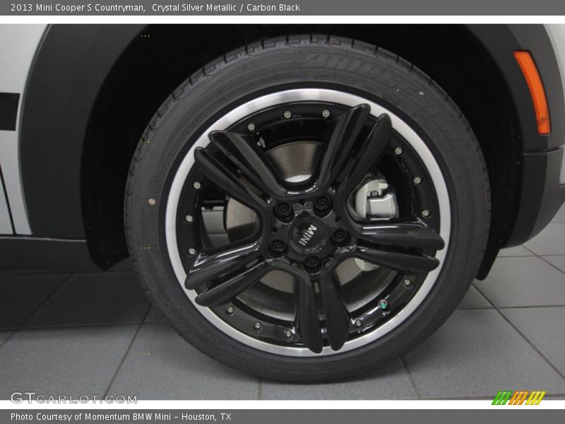 Crystal Silver Metallic / Carbon Black 2013 Mini Cooper S Countryman