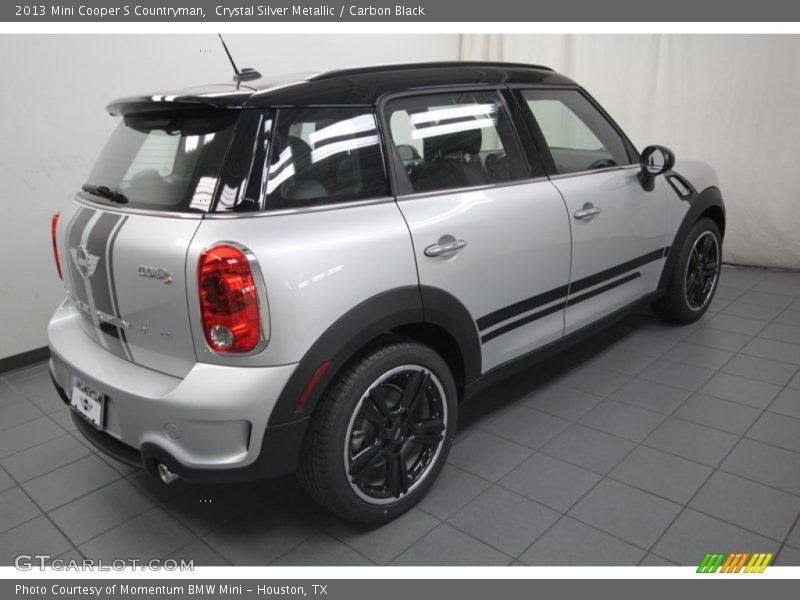 Crystal Silver Metallic / Carbon Black 2013 Mini Cooper S Countryman