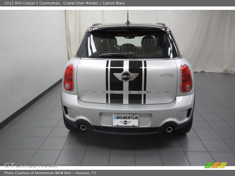 Crystal Silver Metallic / Carbon Black 2013 Mini Cooper S Countryman