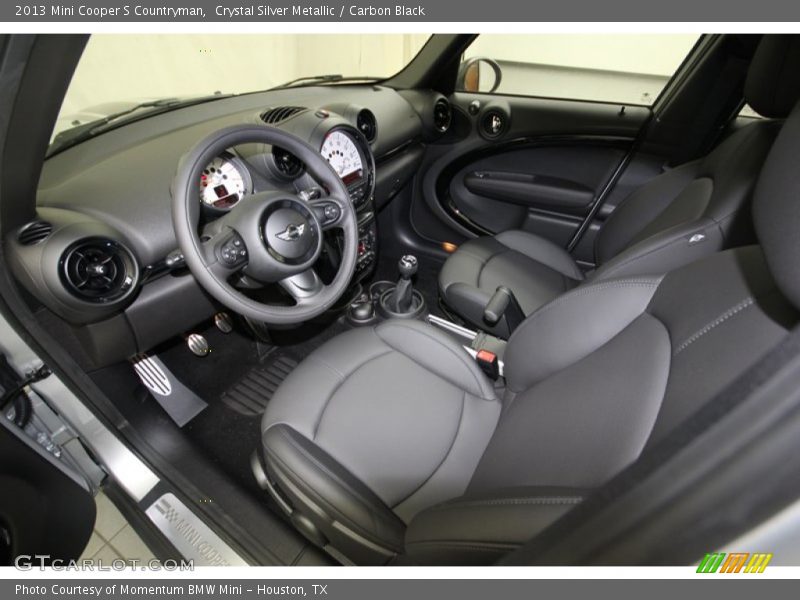 Crystal Silver Metallic / Carbon Black 2013 Mini Cooper S Countryman