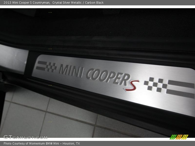 Crystal Silver Metallic / Carbon Black 2013 Mini Cooper S Countryman