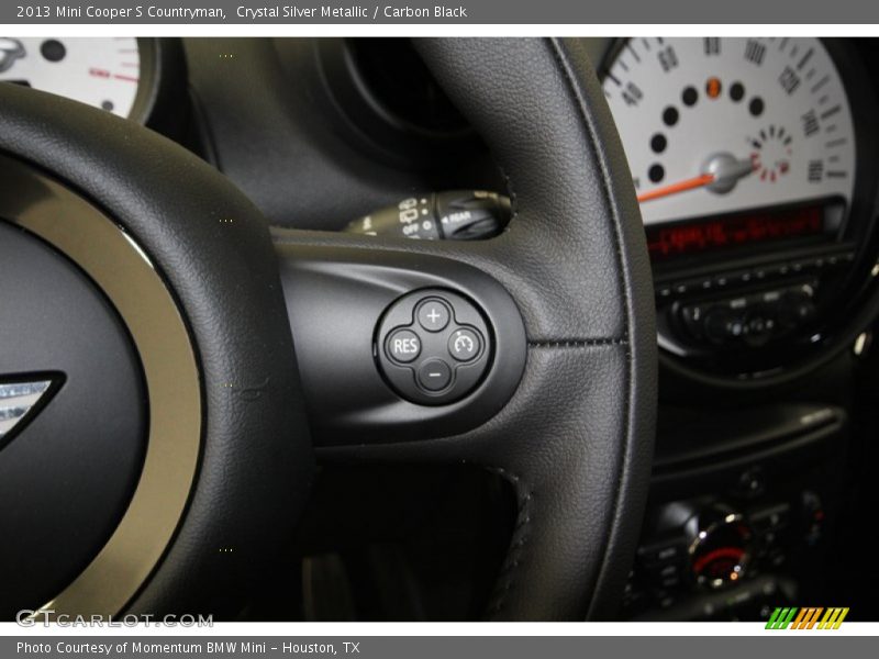 Crystal Silver Metallic / Carbon Black 2013 Mini Cooper S Countryman