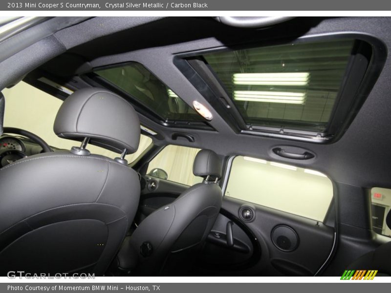Crystal Silver Metallic / Carbon Black 2013 Mini Cooper S Countryman