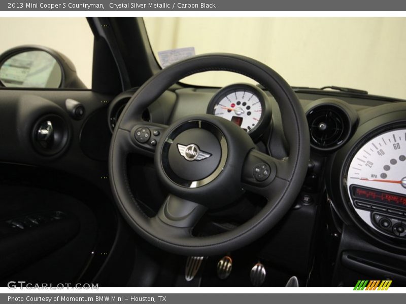 Crystal Silver Metallic / Carbon Black 2013 Mini Cooper S Countryman